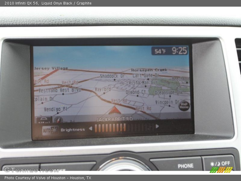 Liquid Onyx Black / Graphite 2010 Infiniti QX 56