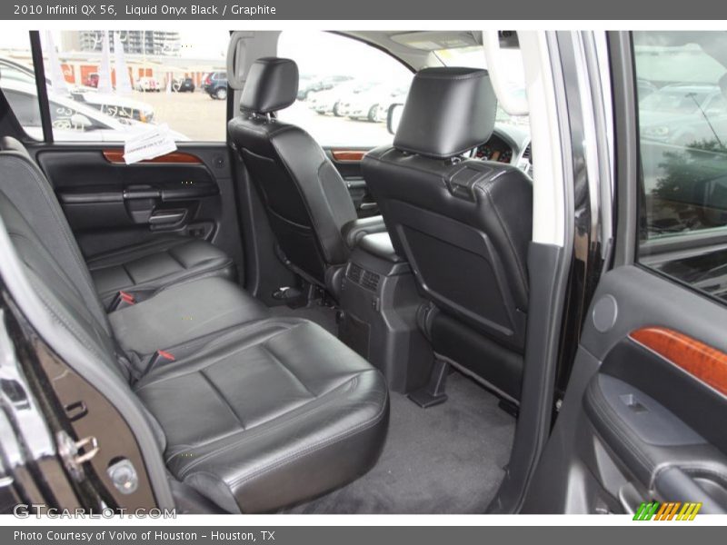 Liquid Onyx Black / Graphite 2010 Infiniti QX 56