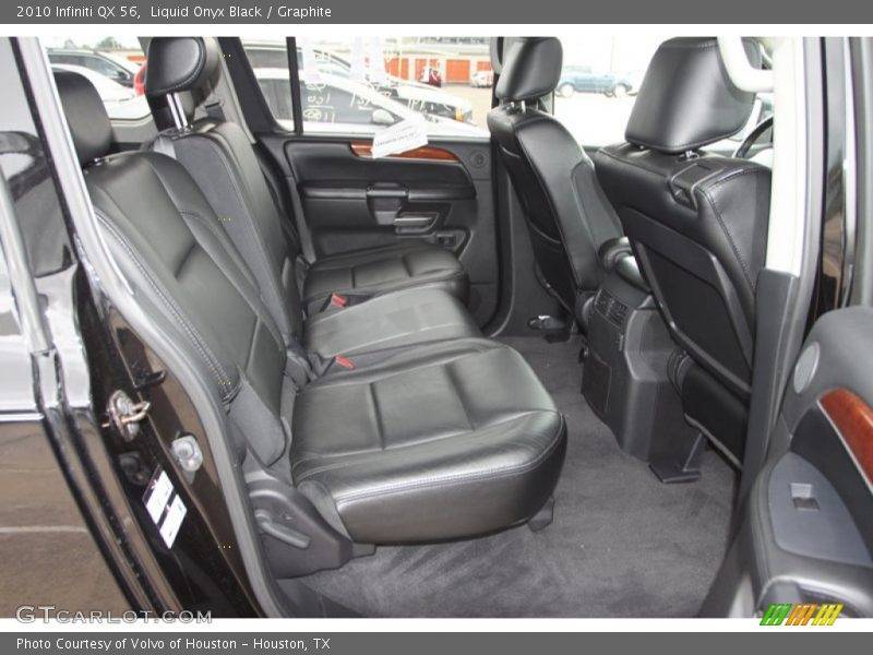 Liquid Onyx Black / Graphite 2010 Infiniti QX 56