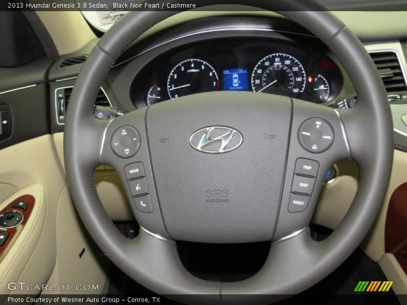 Black Noir Pearl / Cashmere 2013 Hyundai Genesis 3.8 Sedan