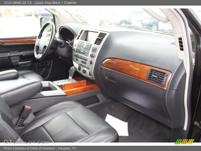 Liquid Onyx Black / Graphite 2010 Infiniti QX 56