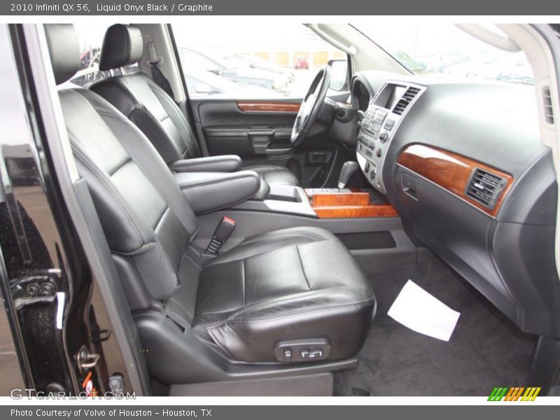 Liquid Onyx Black / Graphite 2010 Infiniti QX 56