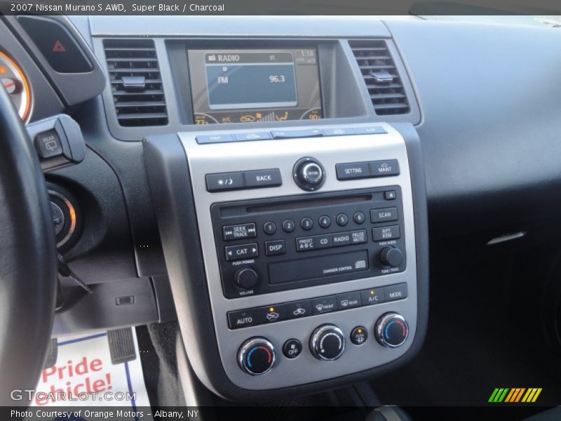 Super Black / Charcoal 2007 Nissan Murano S AWD