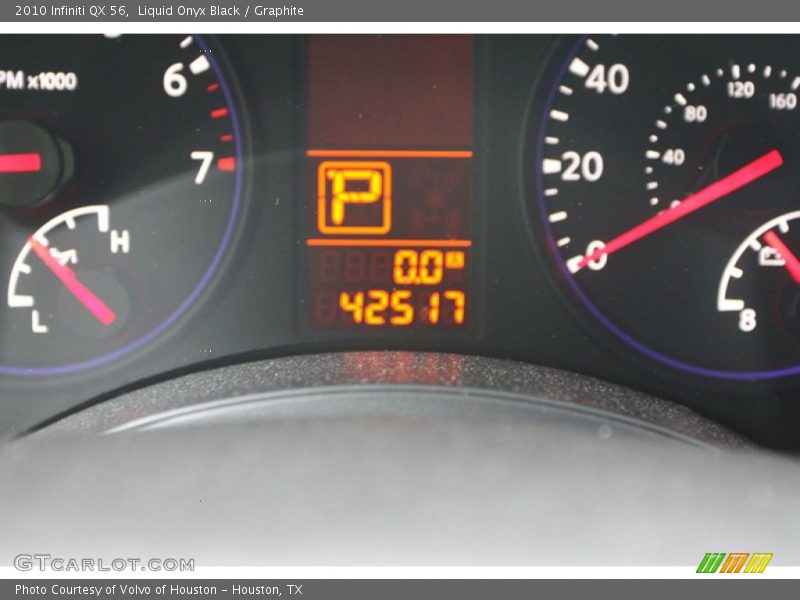 Liquid Onyx Black / Graphite 2010 Infiniti QX 56