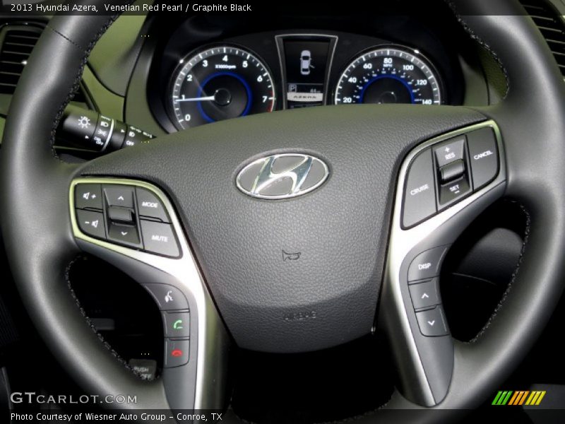 Venetian Red Pearl / Graphite Black 2013 Hyundai Azera