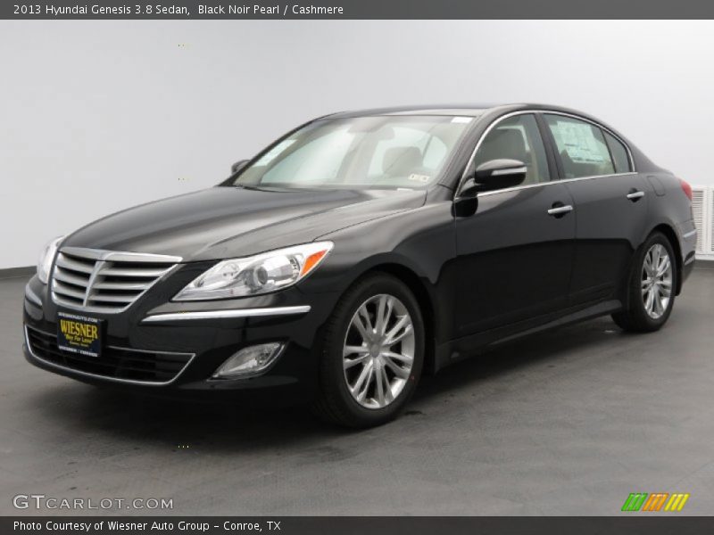 Black Noir Pearl / Cashmere 2013 Hyundai Genesis 3.8 Sedan