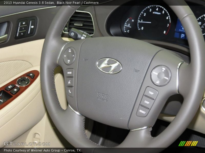Black Noir Pearl / Cashmere 2013 Hyundai Genesis 3.8 Sedan