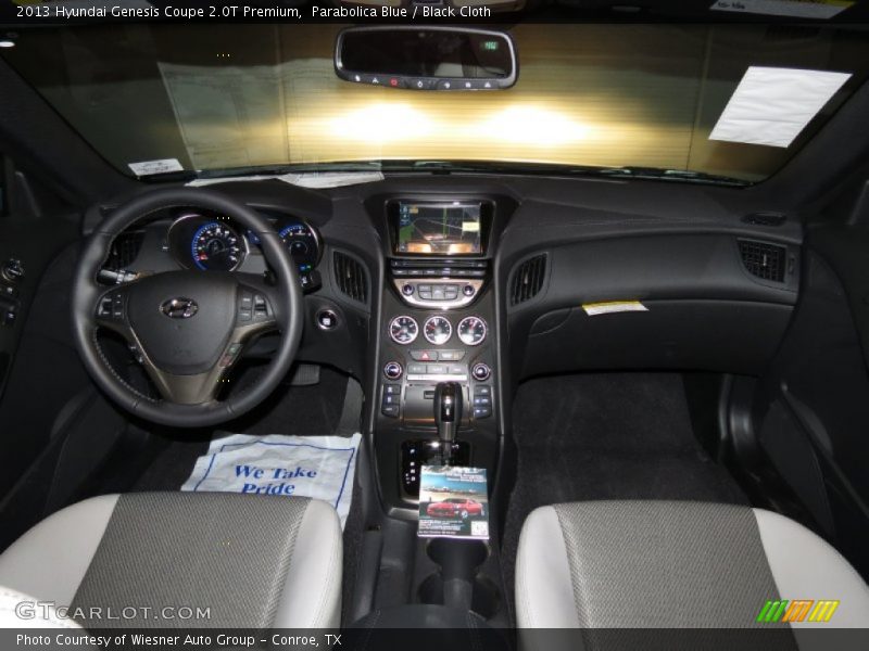Parabolica Blue / Black Cloth 2013 Hyundai Genesis Coupe 2.0T Premium