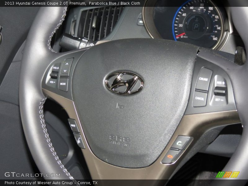 Parabolica Blue / Black Cloth 2013 Hyundai Genesis Coupe 2.0T Premium