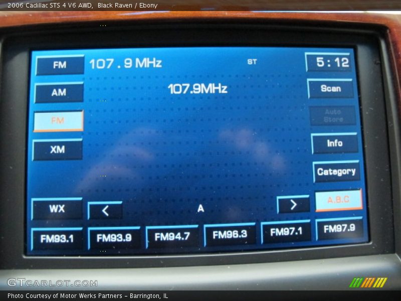 Black Raven / Ebony 2006 Cadillac STS 4 V6 AWD