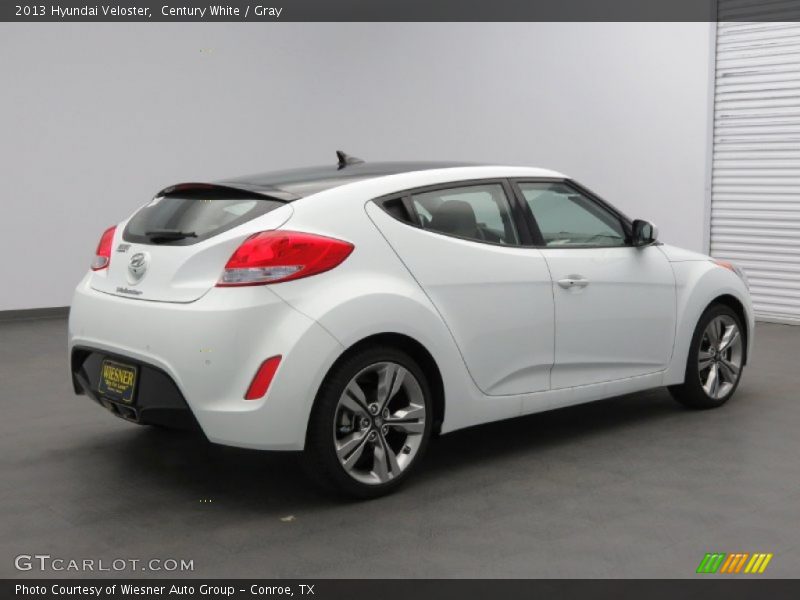 Century White / Gray 2013 Hyundai Veloster
