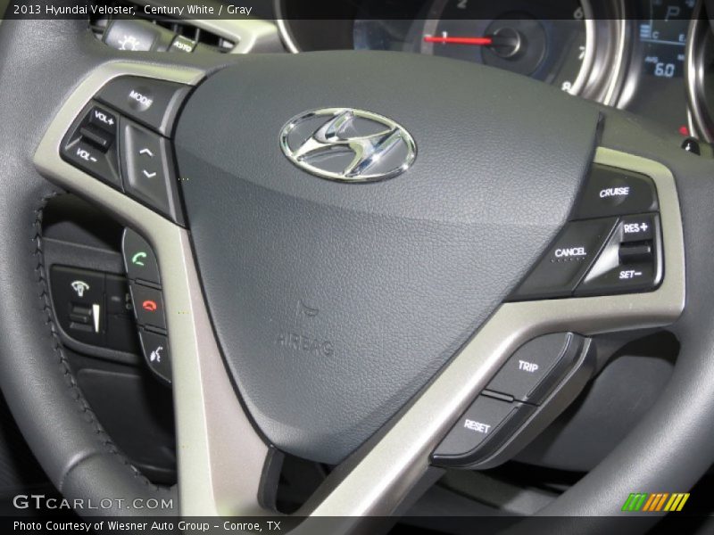 Century White / Gray 2013 Hyundai Veloster