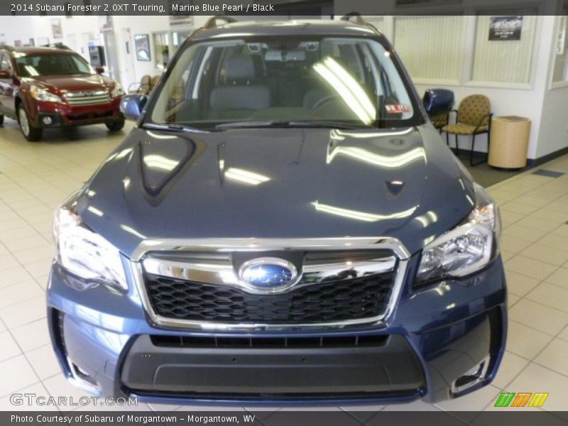 Marine Blue Pearl / Black 2014 Subaru Forester 2.0XT Touring