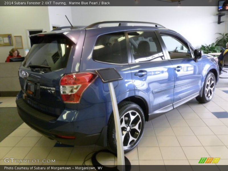 Marine Blue Pearl / Black 2014 Subaru Forester 2.0XT Touring