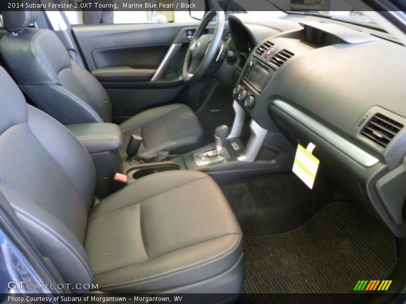 Marine Blue Pearl / Black 2014 Subaru Forester 2.0XT Touring