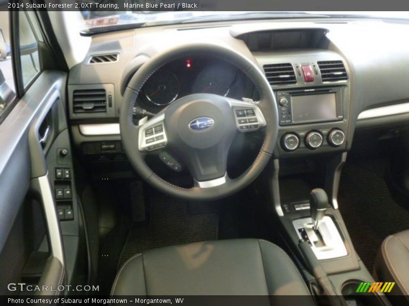 Marine Blue Pearl / Black 2014 Subaru Forester 2.0XT Touring