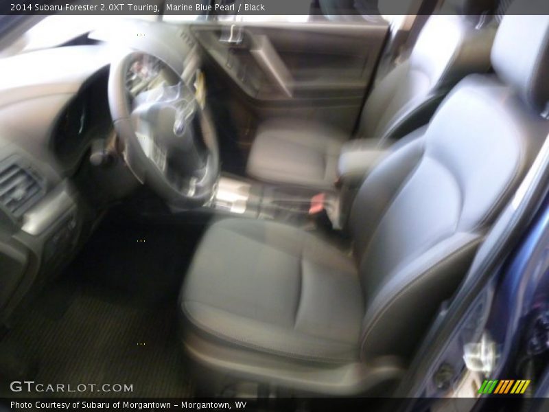 Marine Blue Pearl / Black 2014 Subaru Forester 2.0XT Touring