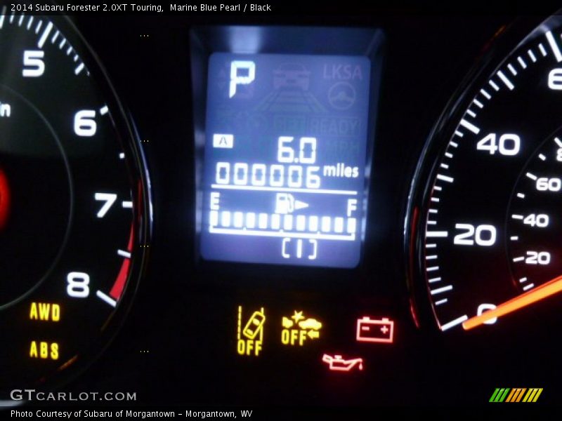 Marine Blue Pearl / Black 2014 Subaru Forester 2.0XT Touring