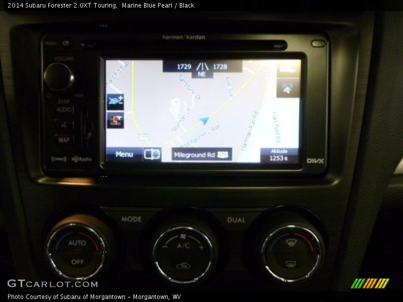 Marine Blue Pearl / Black 2014 Subaru Forester 2.0XT Touring