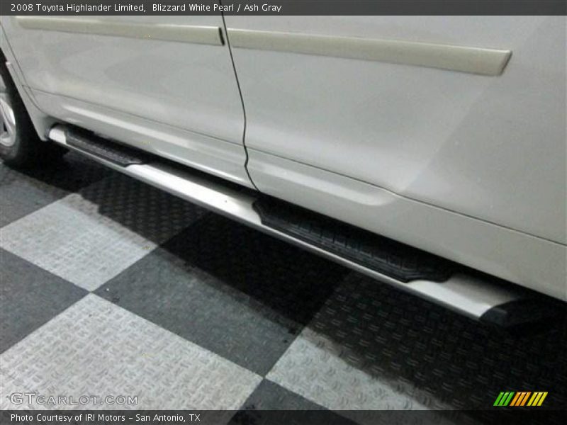 Blizzard White Pearl / Ash Gray 2008 Toyota Highlander Limited