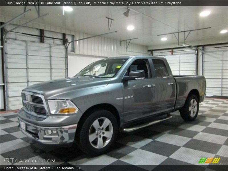 Mineral Gray Metallic / Dark Slate/Medium Graystone 2009 Dodge Ram 1500 Lone Star Edition Quad Cab