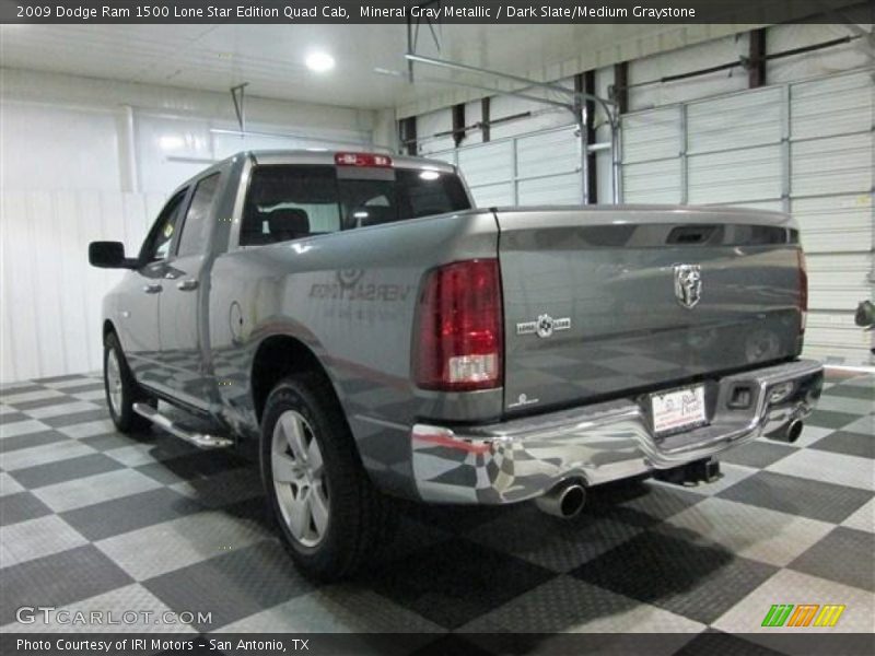 Mineral Gray Metallic / Dark Slate/Medium Graystone 2009 Dodge Ram 1500 Lone Star Edition Quad Cab
