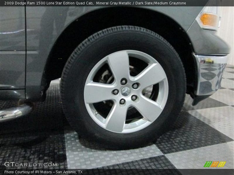 Mineral Gray Metallic / Dark Slate/Medium Graystone 2009 Dodge Ram 1500 Lone Star Edition Quad Cab