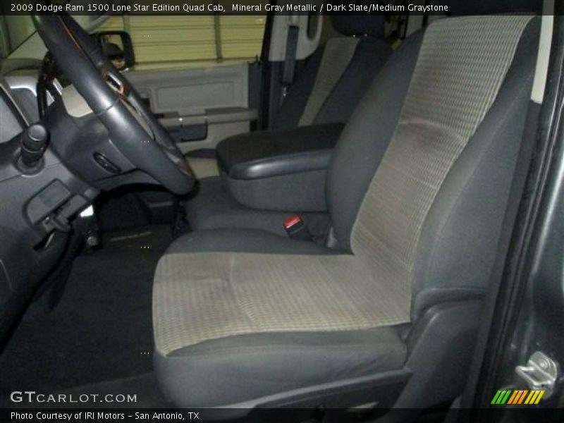 Mineral Gray Metallic / Dark Slate/Medium Graystone 2009 Dodge Ram 1500 Lone Star Edition Quad Cab