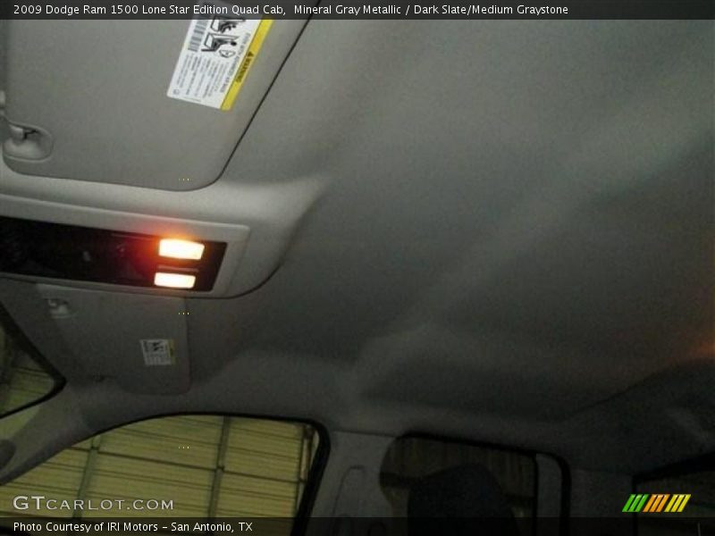 Mineral Gray Metallic / Dark Slate/Medium Graystone 2009 Dodge Ram 1500 Lone Star Edition Quad Cab
