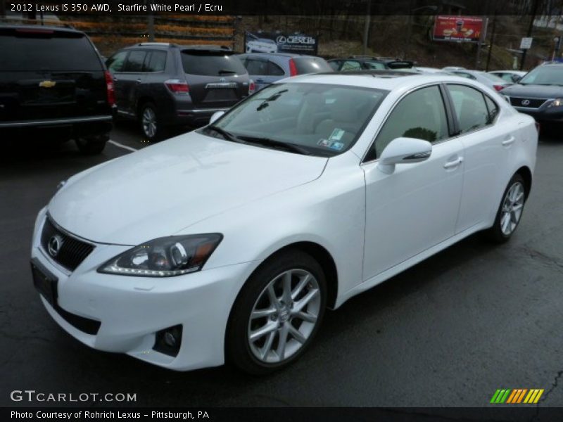 Front 3/4 View of 2012 IS 350 AWD