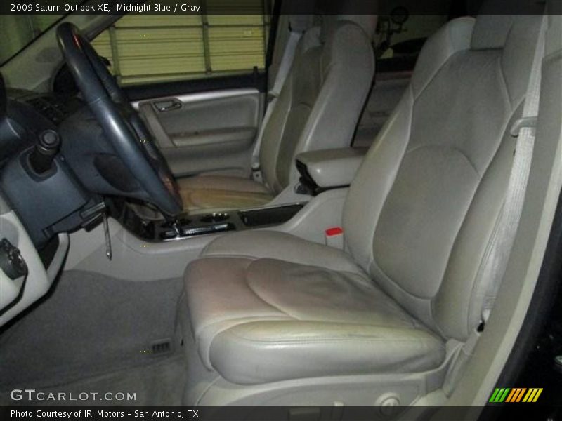 Midnight Blue / Gray 2009 Saturn Outlook XE
