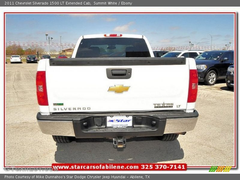 Summit White / Ebony 2011 Chevrolet Silverado 1500 LT Extended Cab