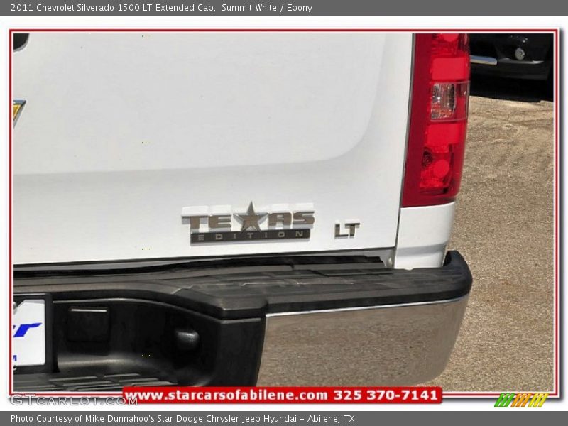Summit White / Ebony 2011 Chevrolet Silverado 1500 LT Extended Cab