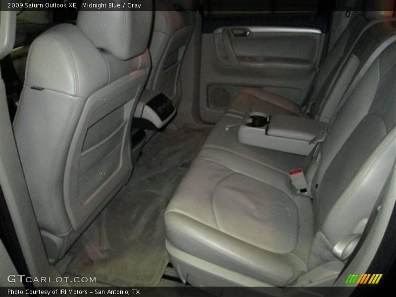 Midnight Blue / Gray 2009 Saturn Outlook XE