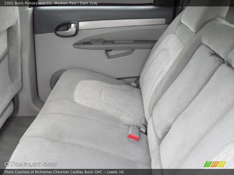 Rear Seat of 2002 Rendezvous CX