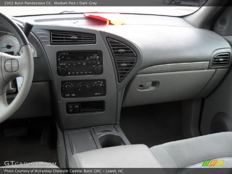 Medium Red / Dark Gray 2002 Buick Rendezvous CX