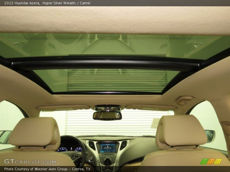 Sunroof of 2013 Azera 