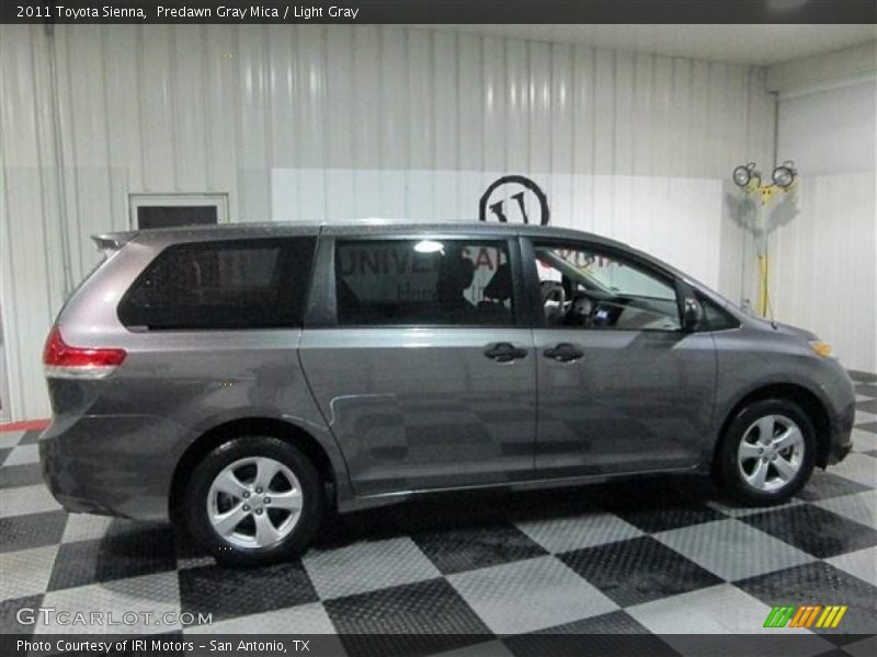 Predawn Gray Mica / Light Gray 2011 Toyota Sienna