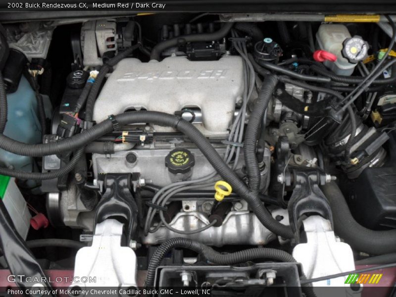  2002 Rendezvous CX Engine - 3.4 Liter OHV 12-Valve V6