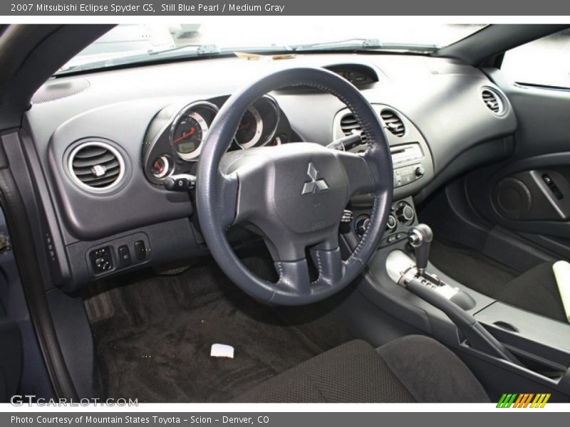 Still Blue Pearl / Medium Gray 2007 Mitsubishi Eclipse Spyder GS
