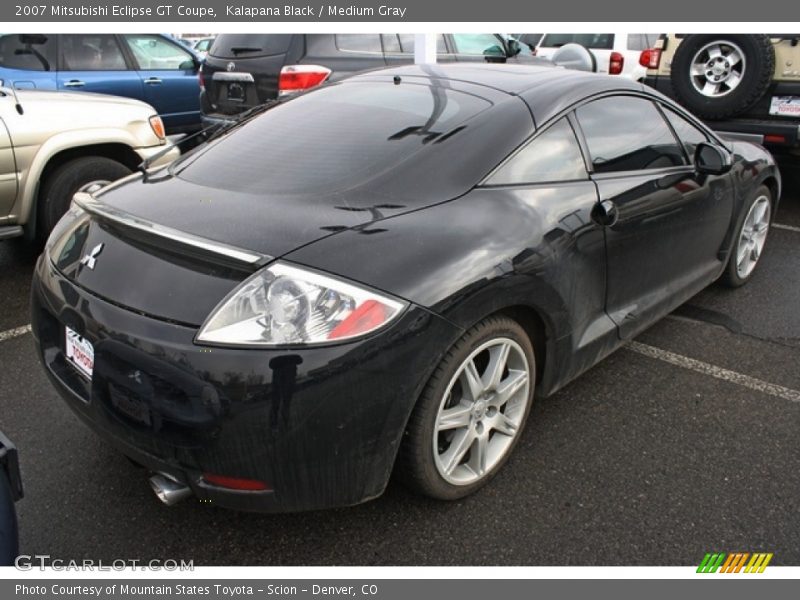 Kalapana Black / Medium Gray 2007 Mitsubishi Eclipse GT Coupe