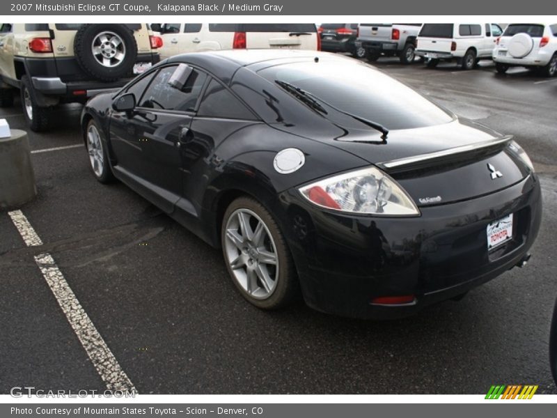 Kalapana Black / Medium Gray 2007 Mitsubishi Eclipse GT Coupe