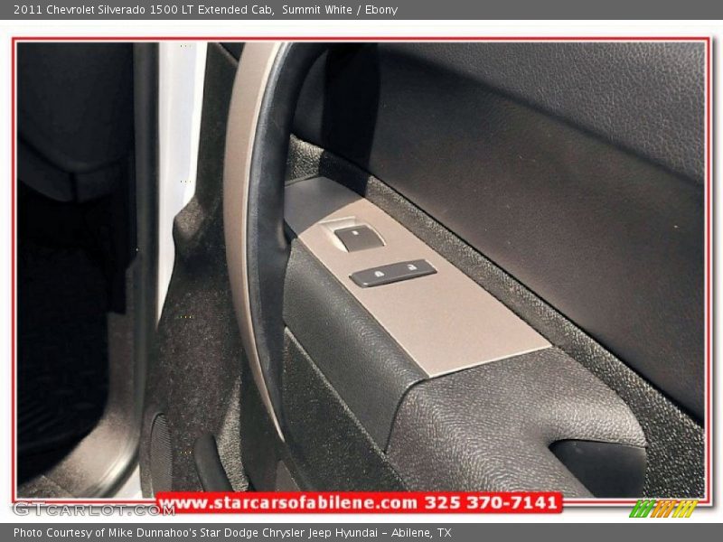 Summit White / Ebony 2011 Chevrolet Silverado 1500 LT Extended Cab