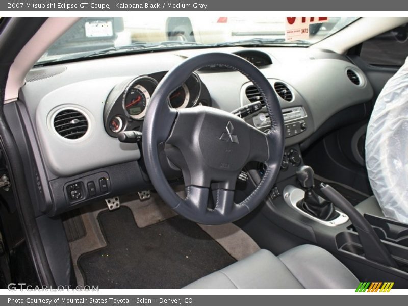 Dashboard of 2007 Eclipse GT Coupe