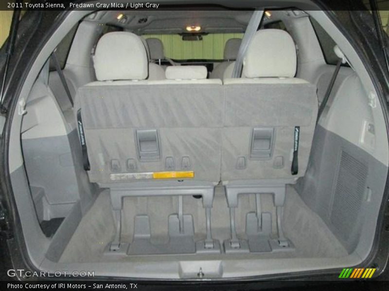 Predawn Gray Mica / Light Gray 2011 Toyota Sienna