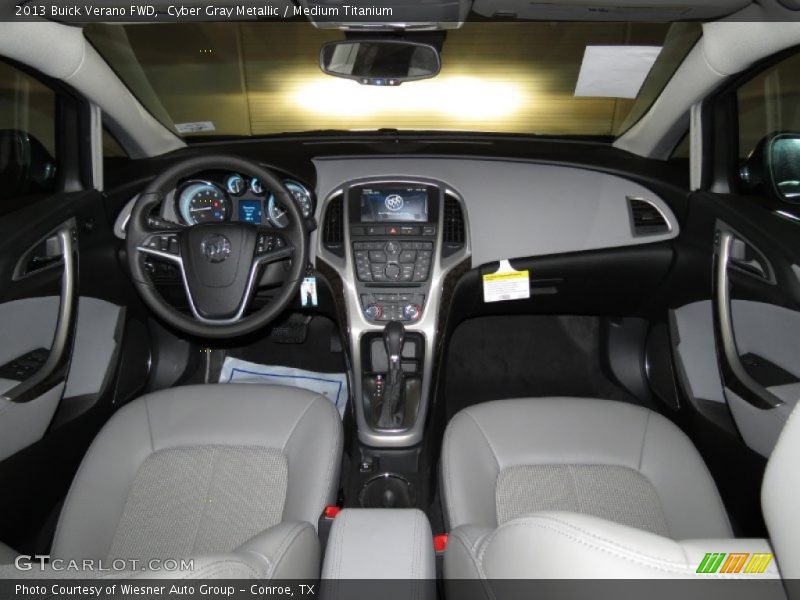 Cyber Gray Metallic / Medium Titanium 2013 Buick Verano FWD