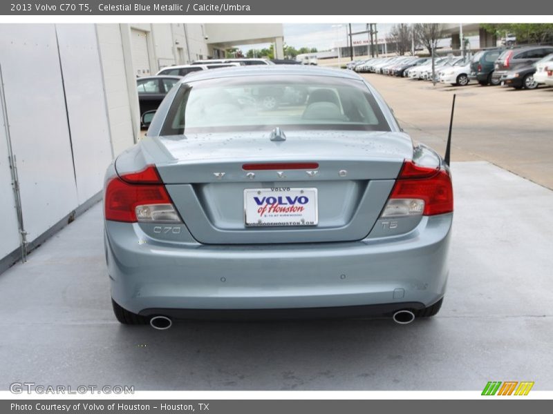 Celestial Blue Metallic / Calcite/Umbra 2013 Volvo C70 T5