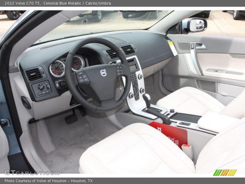 Celestial Blue Metallic / Calcite/Umbra 2013 Volvo C70 T5