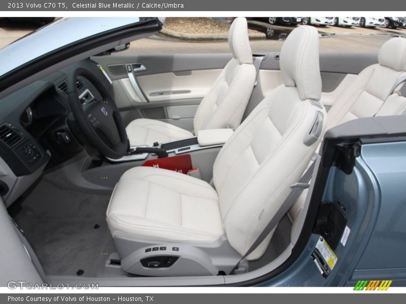 Celestial Blue Metallic / Calcite/Umbra 2013 Volvo C70 T5
