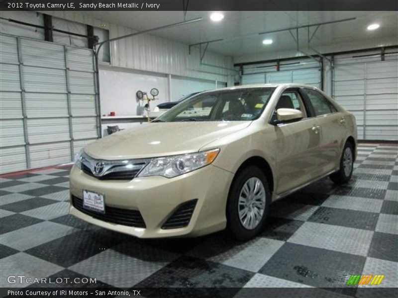 Sandy Beach Metallic / Ivory 2012 Toyota Camry LE